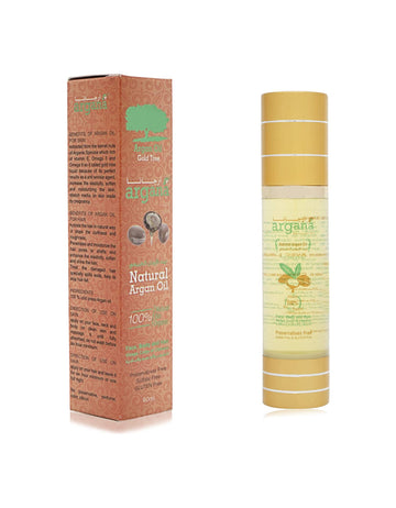 Argana Argan Oil 60ml - 100% Pure and Natural Skincare and Haircare Oil